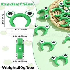 20 Stück Froschohr-Silikon-Fokusperlen&nbsp;SIL-CJ0002-83B
