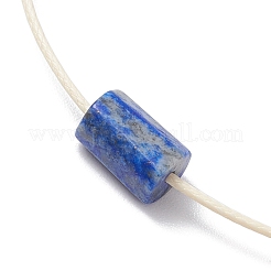 Pulseras de cuentas trenzadas con piedras preciosas naturales para mujer&nbsp;BJEW-JB11356