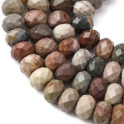 Natürliche Alashan-Achat-Perlenstränge&nbsp;G-B179-A03-6x8mm