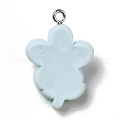 Pendentifs en résine opaque&nbsp;X-RESI-D055-082P