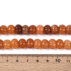 Natürliche rosa Aventurin Perlen Stränge&nbsp;G-T144-A09-02