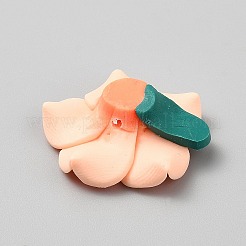 Perline polimero argilla fatto a mano&nbsp;CLAY-WH20006-01D-02