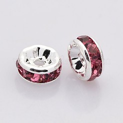 Perline distanziatori strass in ottone&nbsp;RB-A014-Z7mm-23S-NF