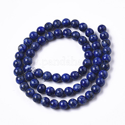 Natürlicher Lapislazuli Perlenstränge&nbsp;G-R465-22B