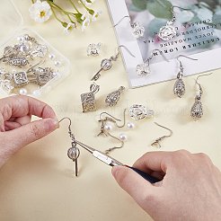 Fai da te collana con ciondolo a forma di gabbia che fa l'orecchino per trovare il kit&nbsp;DIY-SZ0009-18