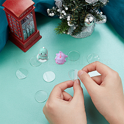 100 cercle transparent&nbsp;DIY-FG0003-42