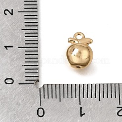 Latón micro pavimenta claro cubic zirconia encantos&nbsp;KK-N290-20G