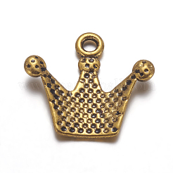 Supports de pendentif avec strass de style tibétain&nbsp;LS-TIBEP-A0368YKG-AG-FF