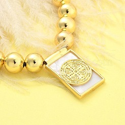 Bracelets en laiton&nbsp;BJEW-S158-03G