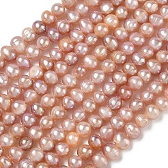 Fili di perle di perle d'acqua dolce coltivate naturali&nbsp;PA-CBAC463-09