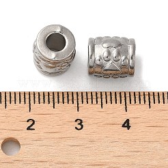 Anlaufgeschützte Perlen aus Edelstahl 304&nbsp;STAS-I203-42P