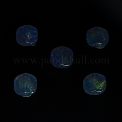 Placage uv perles acryliques transparentes lumineuses&nbsp;OACR-P010-01C