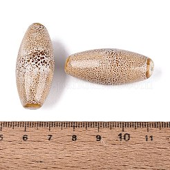 Perles de porcelaine vintage faites à la main&nbsp;PORC-N013-23-03