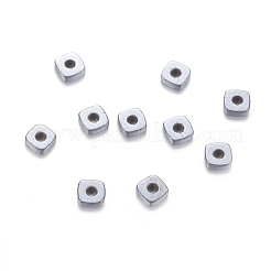 Non magnetici perle ematite sintetico fili&nbsp;G-P338-16A-3x1mm