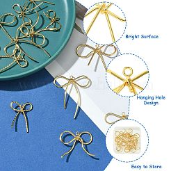 14pcs 7 Arten Messinganhänger&nbsp;KK-CJ0002-45