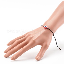 Bracelets réglables en fil de nylon&nbsp;BJEW-JB06342