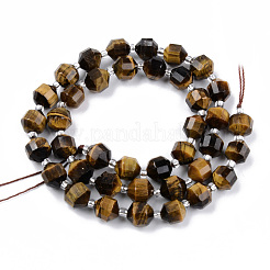Natürlichen Tigerauge Perlen Stränge&nbsp;G-R482-14-8mm