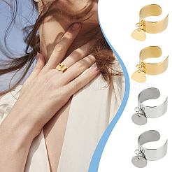 Kit para hacer anillos con dijes de diy&nbsp;STAS-UN0051-43