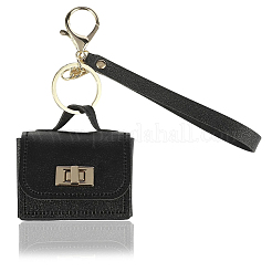 Porte-clés portable en cuir PU&nbsp;FIND-WH20012-89A