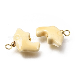 Pendentifs en porcelaine fait à la main&nbsp;PR-CBA0027-07G-03