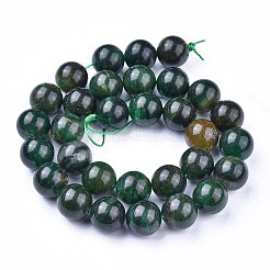 Fili di perline fuchsite naturali&nbsp;G-K412-02-12mm