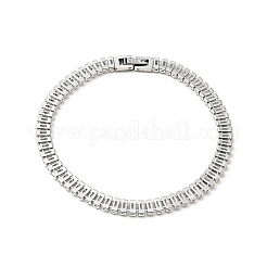 Klares Tennisarmband mit Zirkonia&nbsp;BJEW-E009-03P