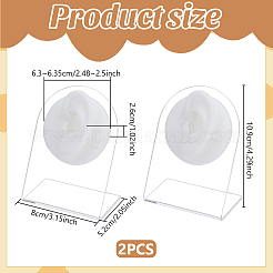 2 molde de silicona suave para exhibiciones de orejas de 2 estilos&nbsp;ODIS-UN0001-28A