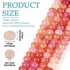1 brin de perles de verre&nbsp;GLAA-TADJ0001-06E