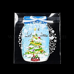 Sac de cuisson en plastique sur le thème de noël&nbsp;OPP-Q004-03G