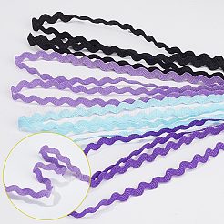 4 filo 4 colori poliestere frangia ondulata piegata&nbsp;OCOR-GF0002-43B