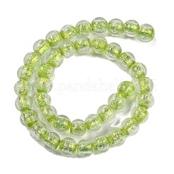 Fili di perline di lampwork in lamina fatti a mano&nbsp;FOIL-K003-06A-12