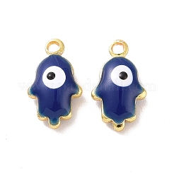 Pendentifs d'émail en laiton &nbsp;KK-J302-04G