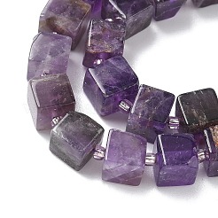 Natürlichen Amethyst Perlen Stränge&nbsp;G-D338-A12