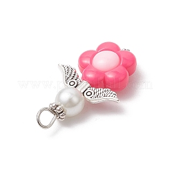 Pendentifs acryliques ange&nbsp;PALLOY-JF03966-01