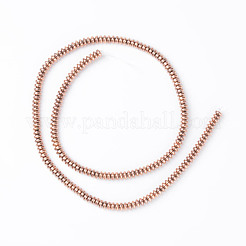 Non magnetici perle ematite sintetico fili&nbsp;X-G-D801-03