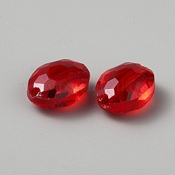 Perle di vetro trasparente&nbsp;GLAA-WH0042-63