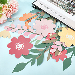 Hängende Banner aus Papierblumen&nbsp;DIY-WH20049-35