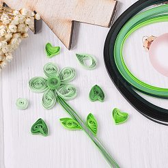 6 colori quilling strisce di carta&nbsp;DIY-J001-3mm-A04