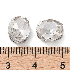 Ovaler Strass zum Aufnähen&nbsp;RGLA-L028-02C-01