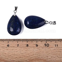 Natürliche Lapislazuli Anhänger&nbsp;G-N362-03P-06