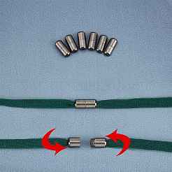 Schnallenverschlussschnallen aus Messing&nbsp;KK-PH0001-29B-WH