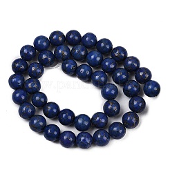 Synthetische Howlith-Imitationsperlen aus Lapislazuli&nbsp;G-S393-13A-10mm