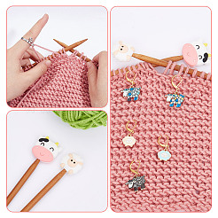 Schaf-DIY-Strickwerkzeug-Sets&nbsp;HJEW-NB00090