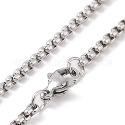 201 Edelstahlkette&nbsp;NJEW-C034-12P