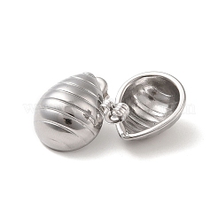 Anlaufgeschützte Tropfenohrstecker aus 304 Edelstahl für Damen&nbsp;EJEW-L272-023P