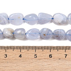 Nautrale blaue Spitzenachatperlenstränge&nbsp;G-H330-A01