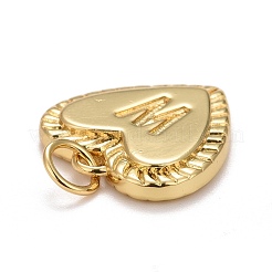 Placage en rack véritables pendentifs en laiton plaqué 18k or véritable&nbsp;KK-E260-01G-W