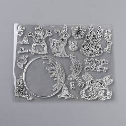 シリコーン切手  DIYスクラップブッキング用  装飾的なフォトアルバム  カード作り  スタンプシート  透明  180x140x3mm