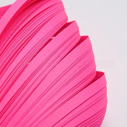 Quilling Papierstreifen, tief rosa, 530x5 mm, über 120strips / bag