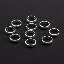 304 нержавеющей стали связывающий кольца, Кольцевая форма, серебряные, 5.5x1.5 мм
